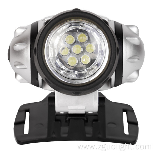 7LED Plastic Headlamps Camping Fishing